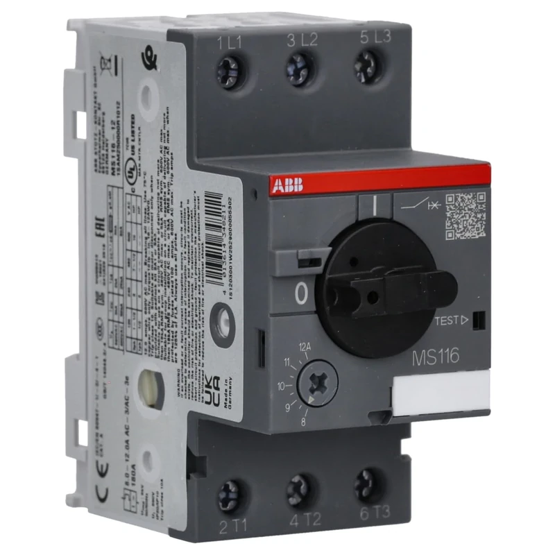 abb-entrelec MS116 – 12.0 – guardamotor MS116 – 12.0 8 – 12 A