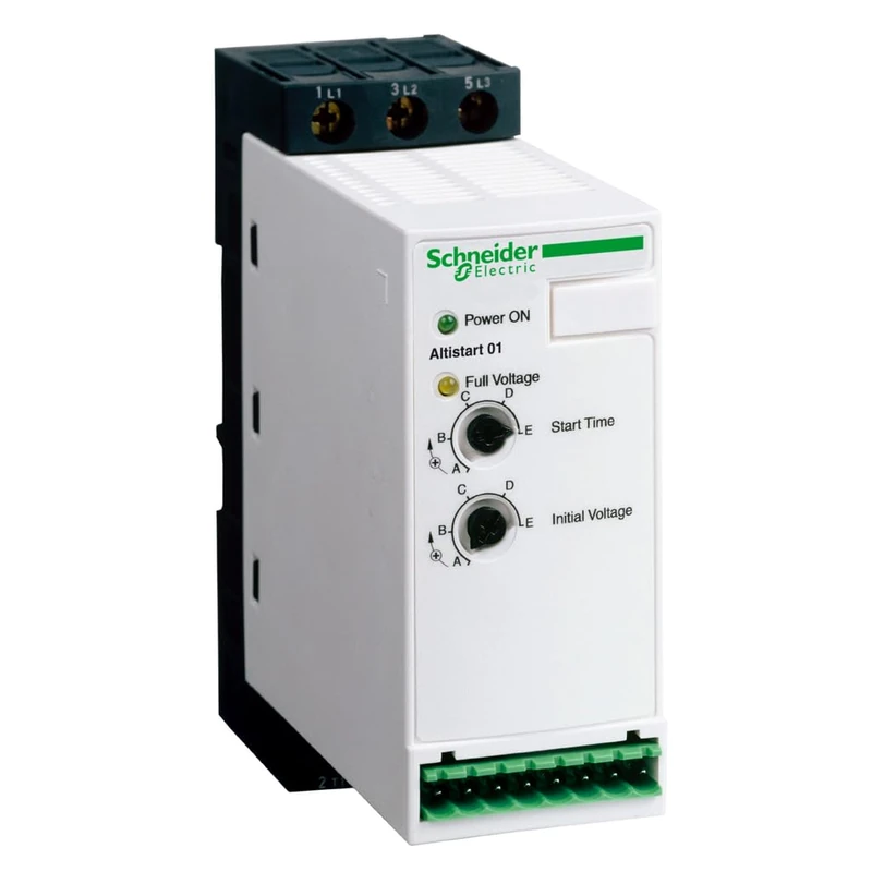 Schneider Electric ats01 N125ft ATS01 arrancador Progressive, 3 Phase, 2.2 – 11 kW Motor Power, 25 A, 110 – 480 V, 50/60 Hz