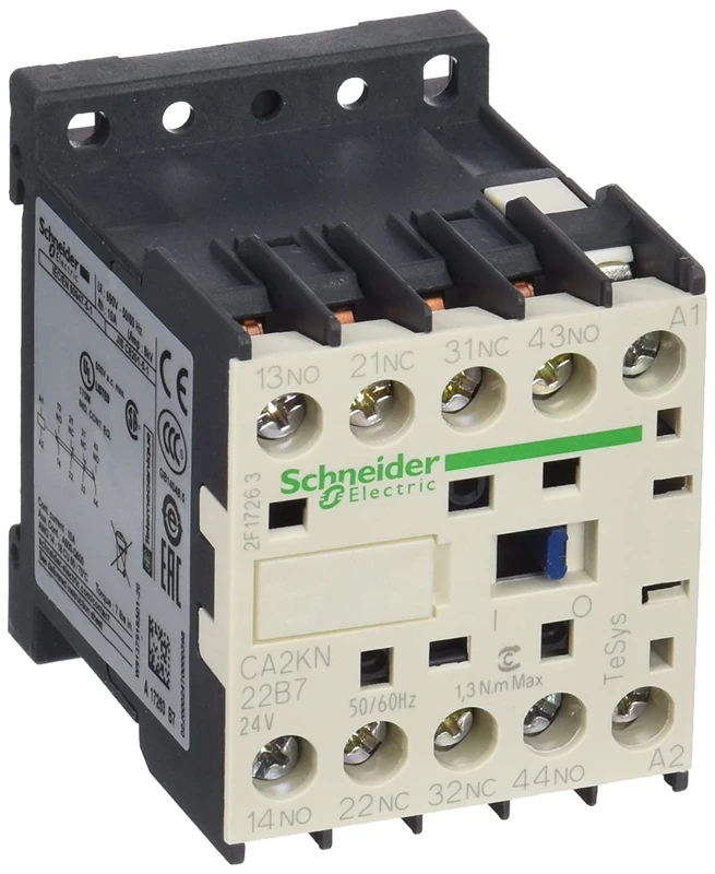 Schneider Electric TeSys K control relay - 2 NO + 2 NC - = 690 V - 24 V AC coil