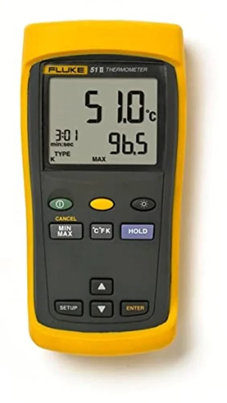 FLUKE-51-2 60&50HZ Thermometer