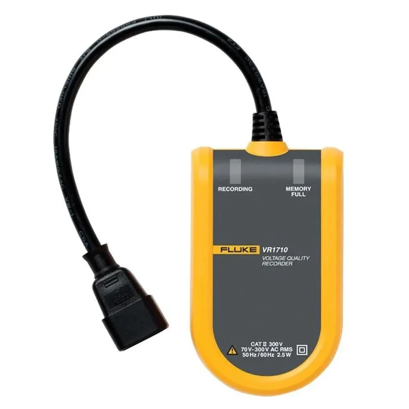 Fluke VR1710 Voltage Quality Recorder, Single Phase