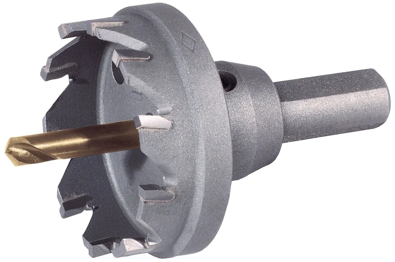 Ruko Tungsten Carbide Hole Saw, Shallow Cut, Bright Finish, 68.0 mm Diameter, R105068