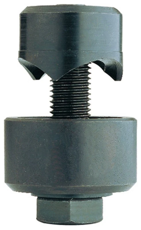 Ruko Special Steel Screw-Hole Punch with Three-Point Cutting Tip, Black Finish, 47.0 mm Diameter, R109470