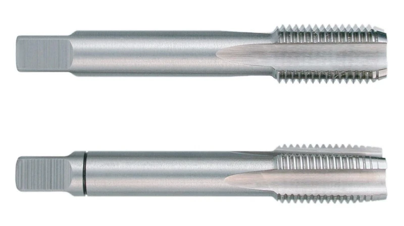 Ruko HSS Hand Tap Set, DIN 2181, Ground, Bright Finish, MF 26 x 2.00 mm Nominal Thread Size, 90.0 mm Length, 2 Pieces, R235260