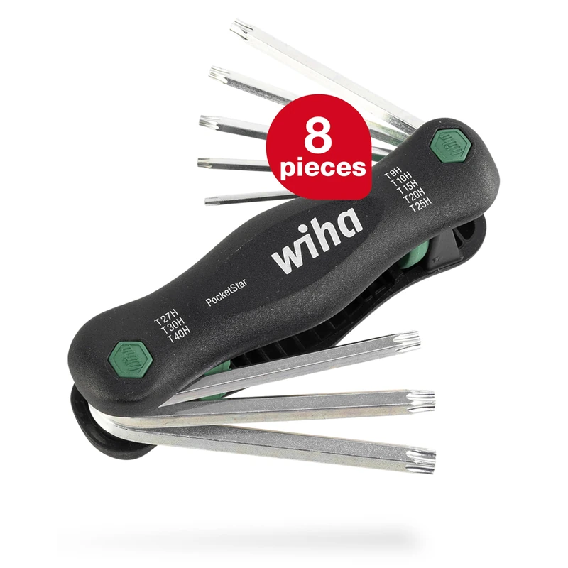 Wiha SB 363TRP8 PocketStar, Black, (25166)