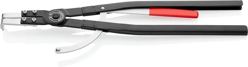 KNIPEX Circlip Pliers for Internal Circlips in Bore Holes Black Powder-Coated 600 mm, 44 20 J61