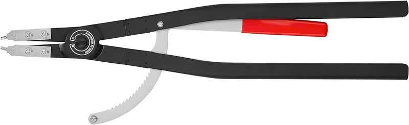 KNIPEX Circlip Pliers for Internal Circlips in Bore Holes Black Powder-Coated 580 mm, 44 10 J6