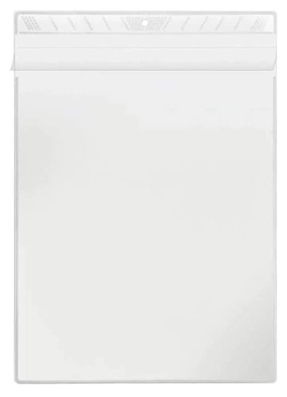 VELOFLEX 3304000 - Transparent Pocket DIN A4, Protective Cover, Hanging Case, Hanging Cover, Transparent Pack of 100