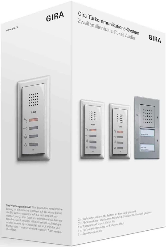 Gira 049544 Duplex Audio Intercom Set