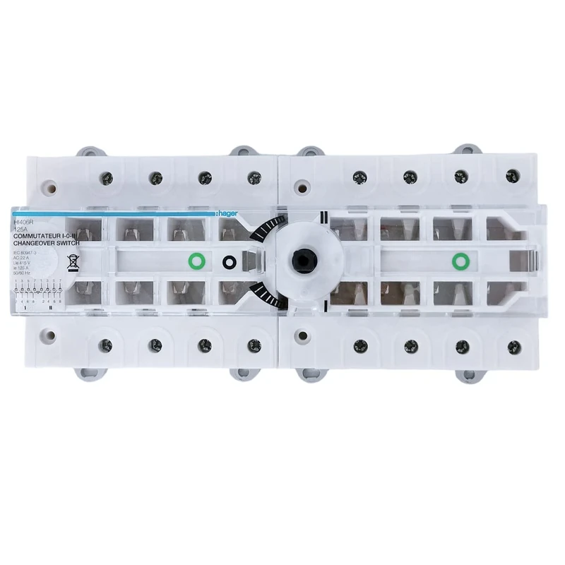 Hager hi400r – Switch Modular i-0-ii 4 x 125 A Front Direct/A Outer