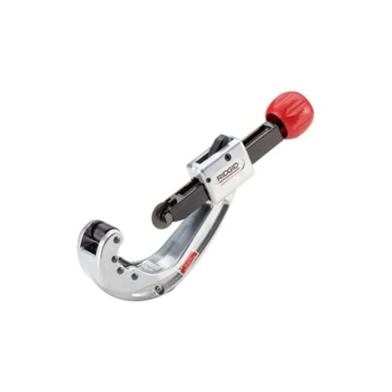 RIDGID 36592 Model 153-P Quick-Acting Tubing Cutter with Wheel for large diameter Plastic, PEX, PVC Pipe; 25-75 mm Capacity,Gray