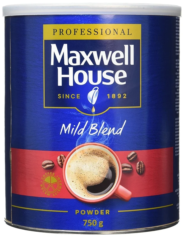 Maxwell House Mild Blend Instant Coffee Powder Tin 750 gm