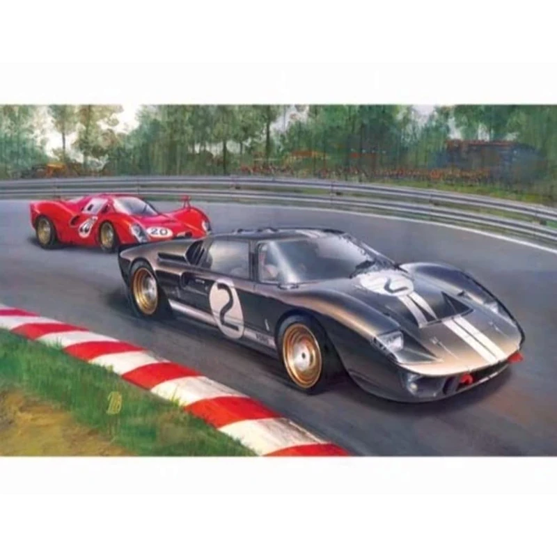 Trumpeter 05403 Ford GT40 Mk II - 1/12 Scale Model Kit - Image 1