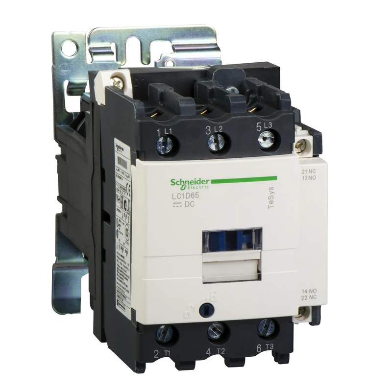 Schneider Electric TeSys D contactor - 3P(3 NO) - AC-3 - = 440 V 80 A - 24 V DC standard coil