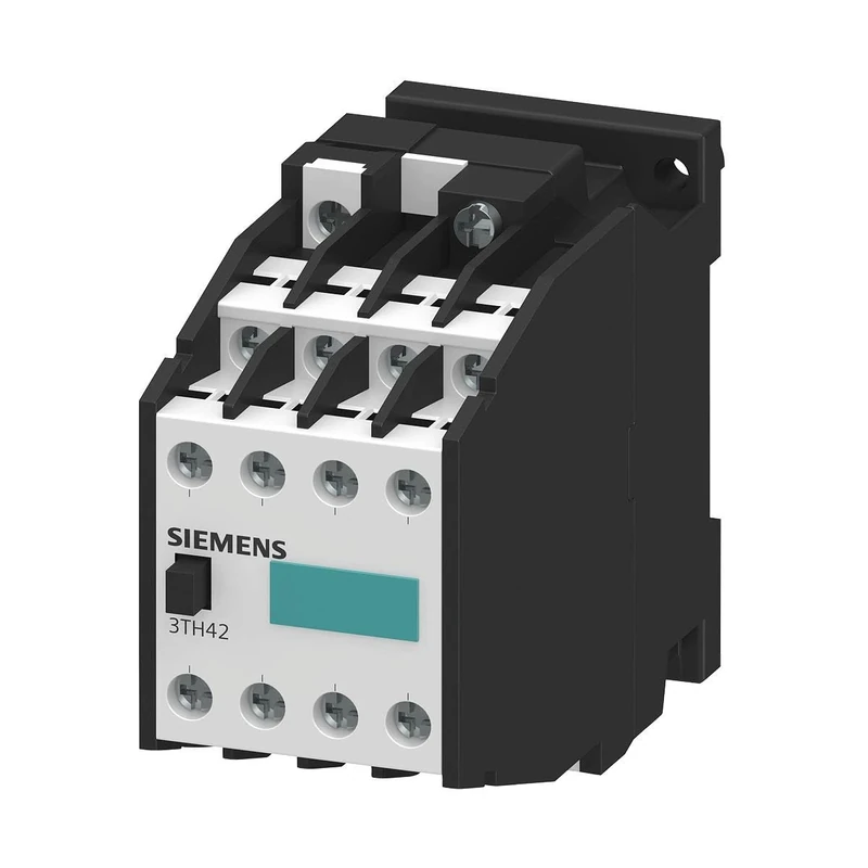 Siemens 3TH4244-0AP0 Contactor Relay 44E En 50 011 4No+4Nc, Screw Terminals AC Operation AC 230/220V 50Hz, 276/264V 60Hz, White
