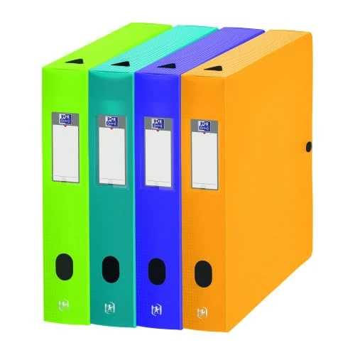 Esselte Memphis 100200155 Box File Polypropylene 6 cm 7/10 Spine Pack of 10 Assorted