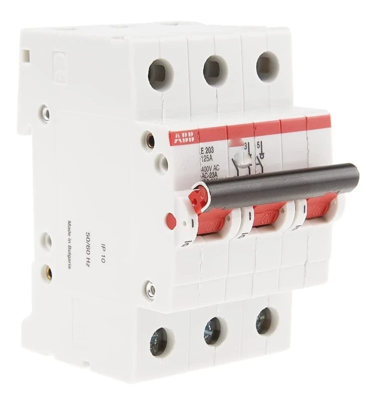 E203/125R COMPACT ISOLATOR 3P 125A