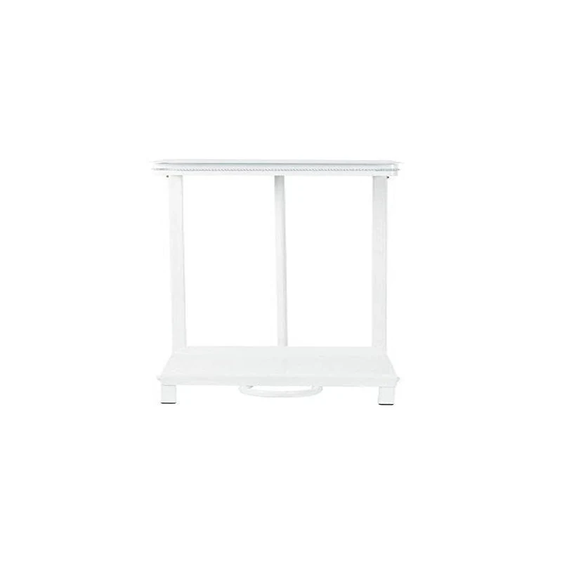 Jantex Free Standing Steel Sack Holder or Bin | White | Hygenic Foot Pedal Operated Lid | 880(H) x 430(W) x 330(D)mm | L548