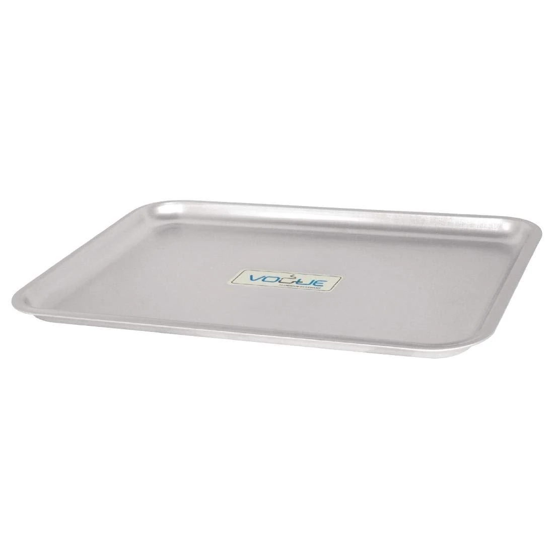 Vogue Aluminium Baking Tray 527 x 425mm - Lightweight and Stackable, Even Heat Distribution K446