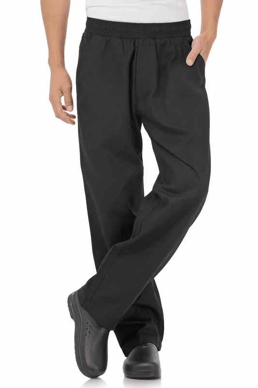 Chef Works A695-XL Unisex Better Built Baggie, X-Large, Black - Image 1