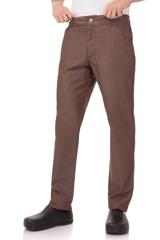 Chef Works A674-L Executive Chefs Trouser, Large, Black
