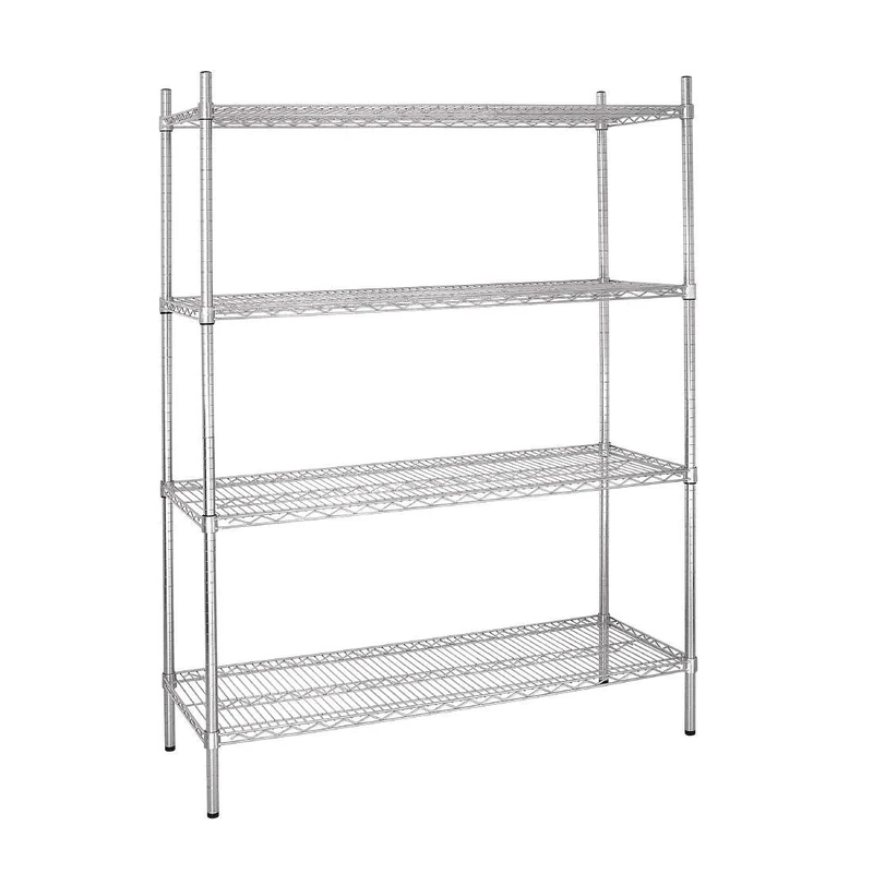 Vogue EDLP Flat Pack 4 Shelf Unit - 1525x460x1840mm 60x18x72 1/2"