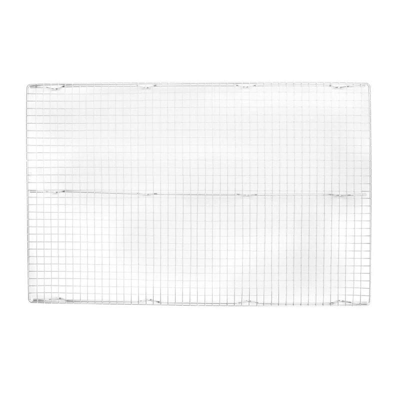 Vogue Heavy Duty Cooling Rack 635 x 406mm, Stainless Steel - Wire Rack for Baking, Grilling, Cooking, Dishwasher Safe J811