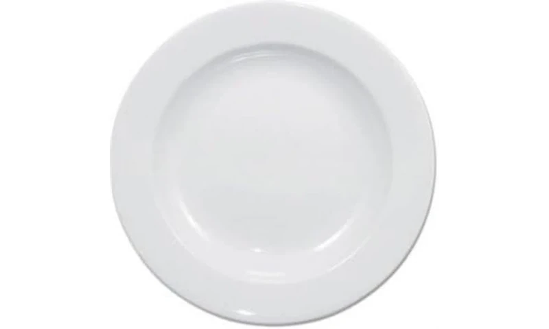 Olympia White Ware Deep Round Service Plates 270mm Porcelain Innovative 6pc