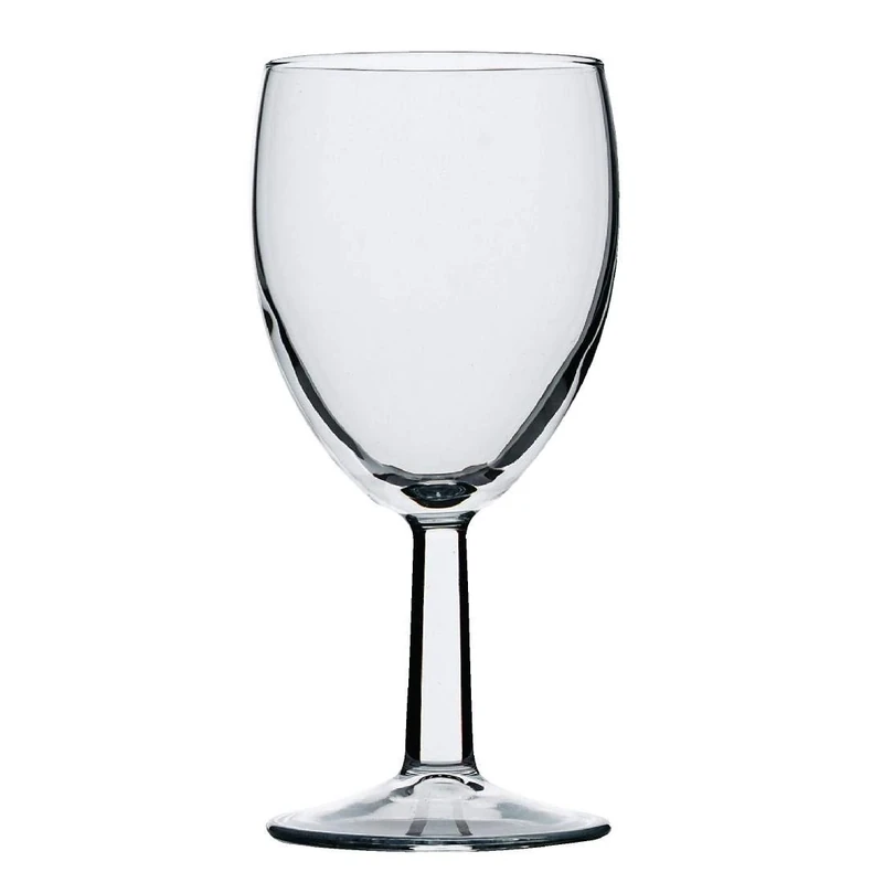 Saxon Wine Glass - 250ml/9oz. 155mm high. Box quantity 48.