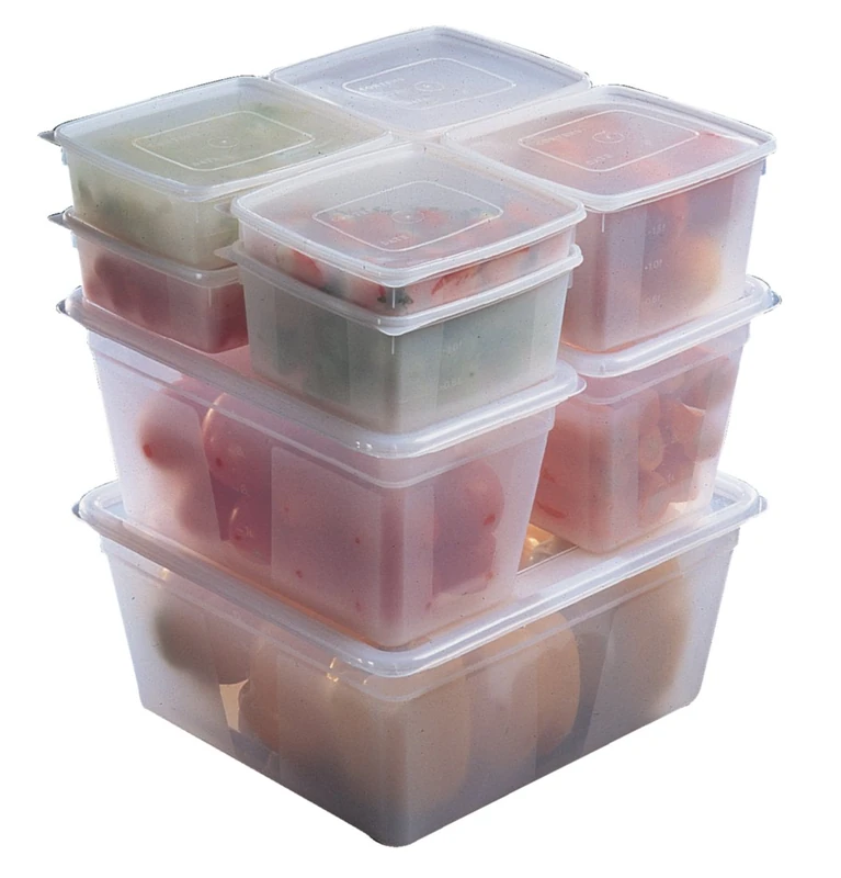 Matfer Bourgeat Soft Modulus Flexible Food Storage Cont Box GN 1/6 1Ltr (Pack 6)
