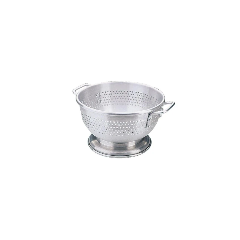 Vogue 12842 Colander 16In Strainer Kitchen Cooking Heavy Duty Aluminium Handles