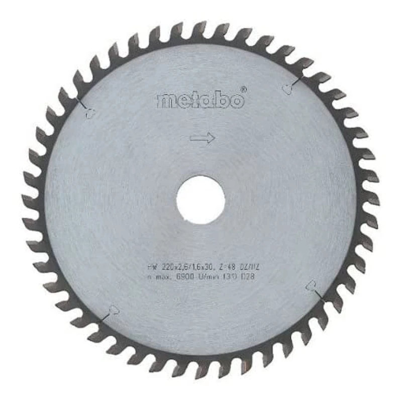 Metabo 628049000 HW/CT 250X30 60 WZ Circular Saw-Blade, Green