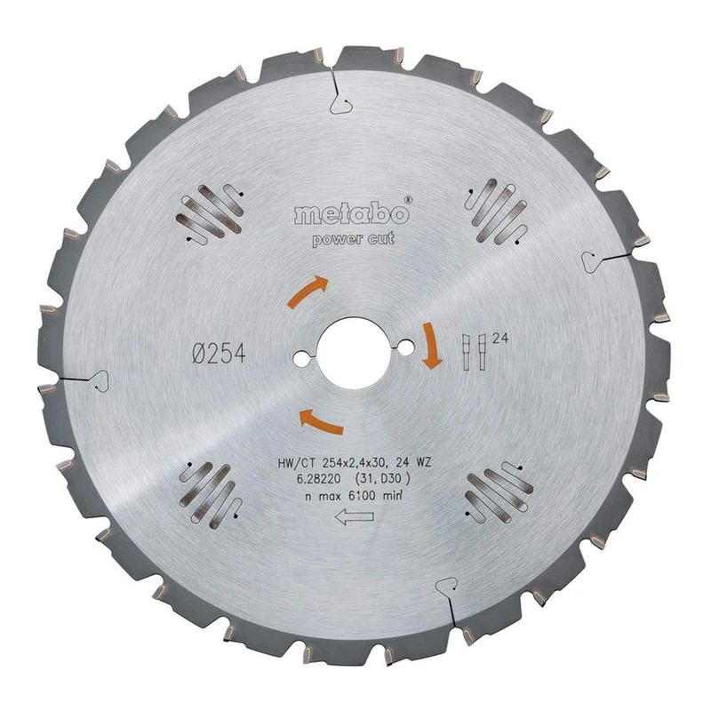 Metabo 628015000 HW/CT 315X30 20 FZ Circular Saw-Blade, Green
