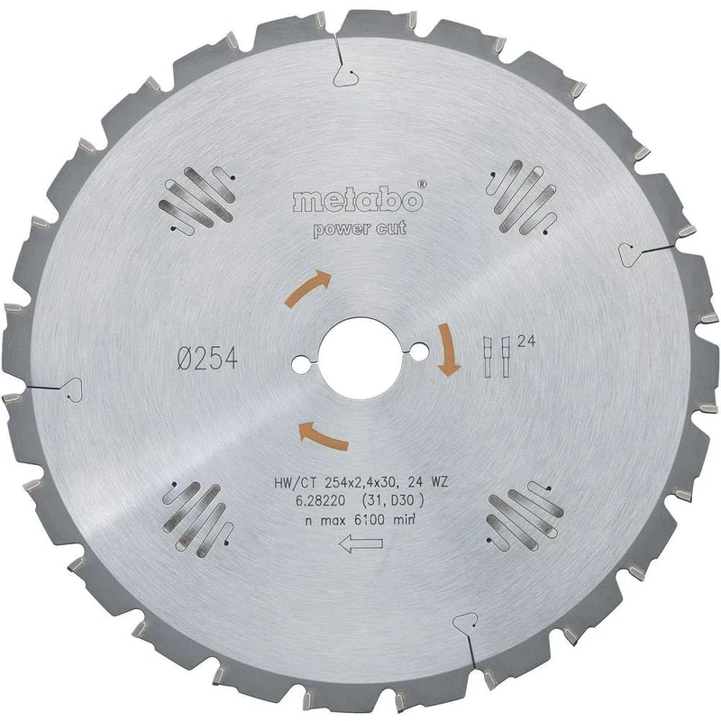 Hoja de Sierra "Cordless Cut Wood - Professional", 216x30, D24 DI 5° neg. (628009000)