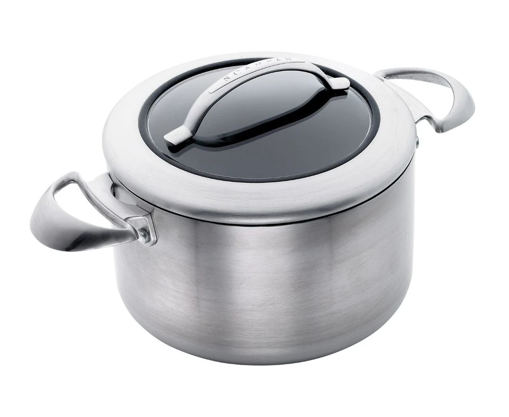 SCANPAN CTX 3.5 Litre Dutch Oven with Lid, Silver, SP65252000