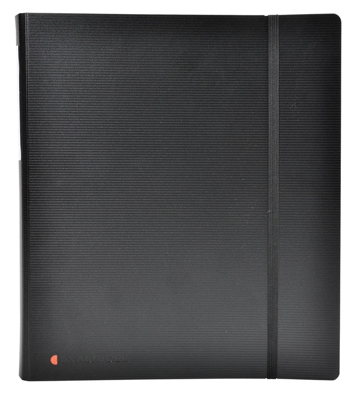 Exacompta 10 ring binders Exabinder notepad, closure with 4 rings black