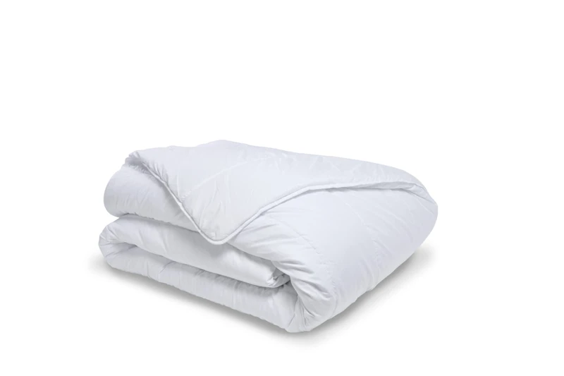 Bleu Calin Warm Winter Duvet Cover Microfibre/Polyester White 200 x 200 cm