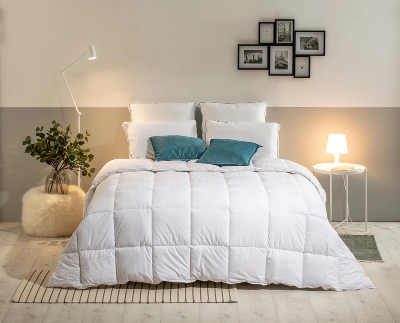 Bleu Câlin Cotton Duvet, White, Cotton, white, 140 x 200 cm