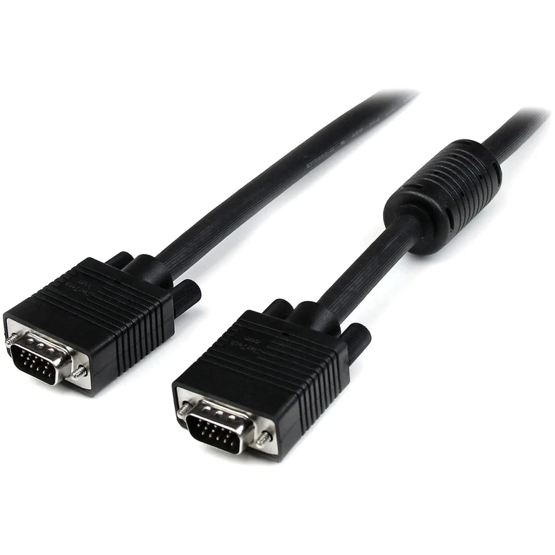 StarTech.com 100 ft Coax High Resolution Monitor VGA Cable - HD15 - M/M VGA Cable (MXT101MMH100) - Image 1