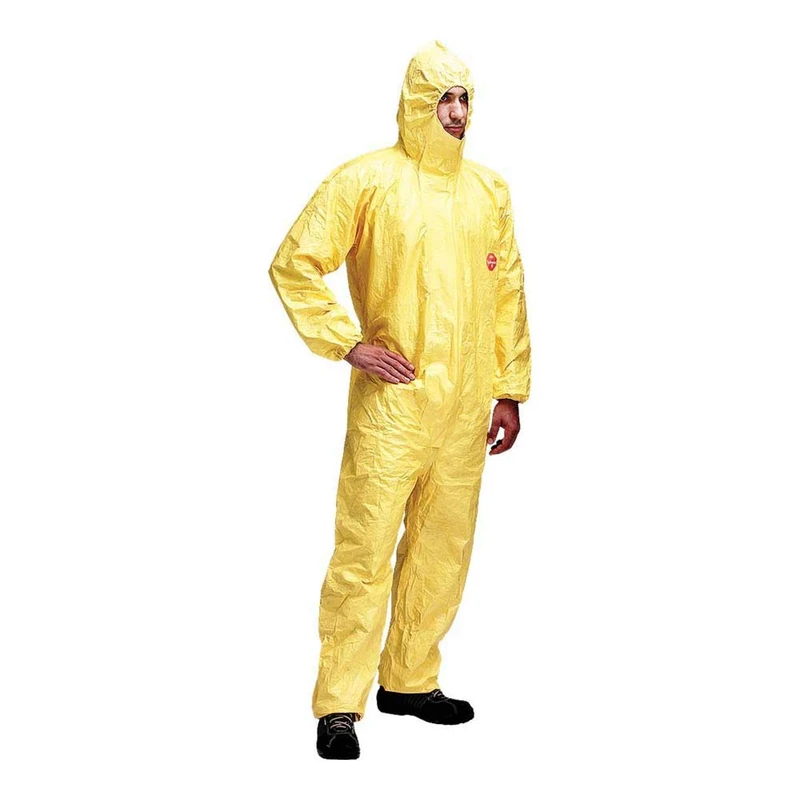 Dupont Tych-C-Cha5Y_Xxl Safety Tychem Overall, Yellow, XX-Large Size