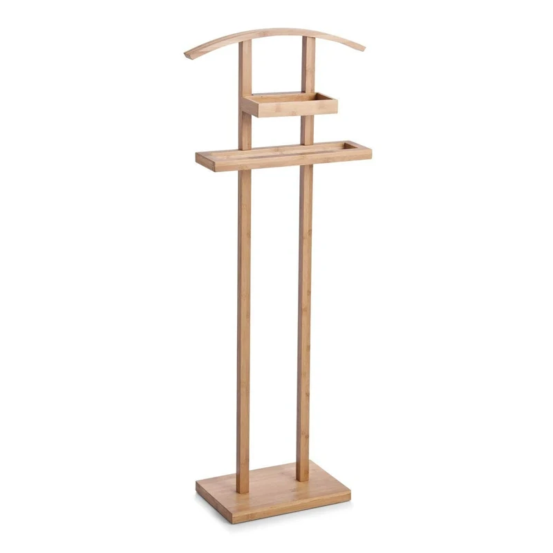 Zeller 13570 Valet Stand Bamboo 44.5 x 22 x 113