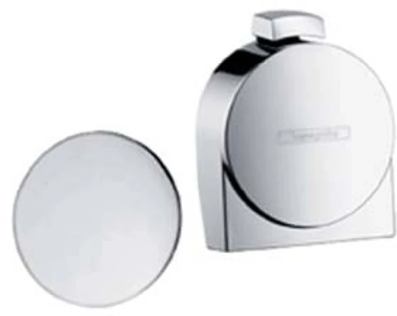 hansgrohe Exafill S overflow bath filler set, chrome