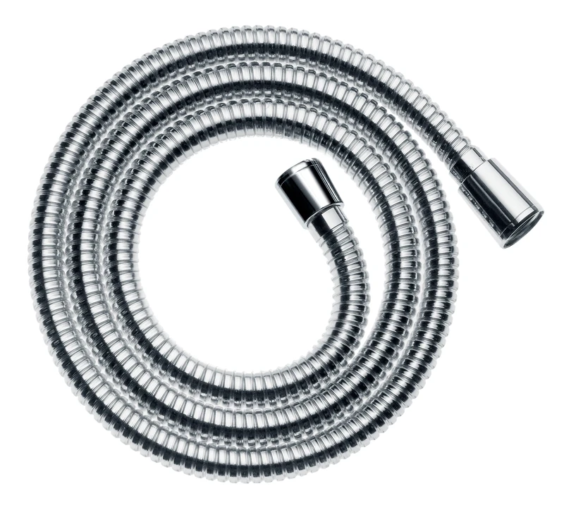hansgrohe Sensoflex metal shower hose 2.00 m, anti-kink and tangle free, chrome effect 28134000