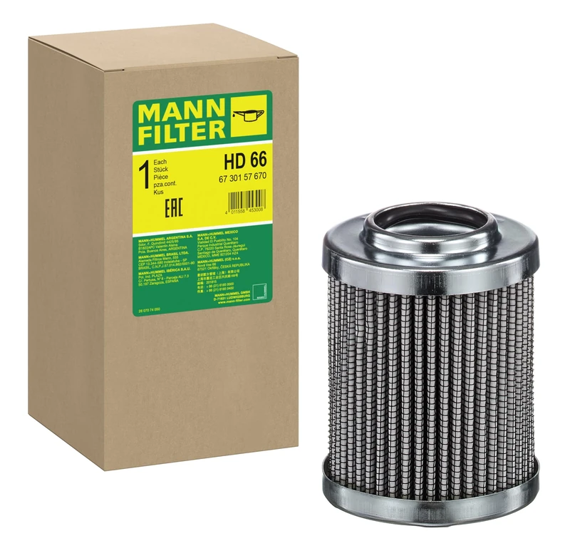 MANN-FILTER HD 66 Oil Filter Hydraulics filter - for Off-Highway Applications
