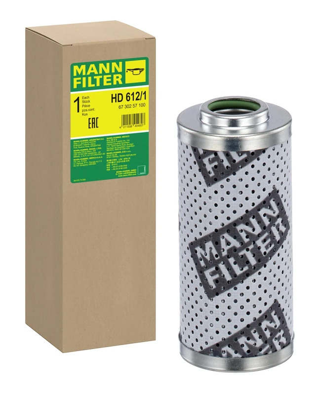 MANN-FILTER HD 612/1 Oil Filter Hydraulics filter - for Off-Highway Applications
