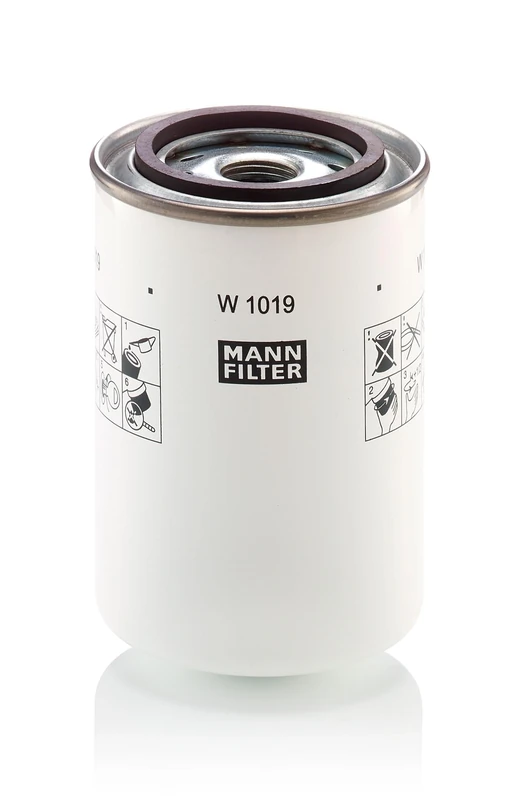 MANN-FILTER W 1019 Oil Filter Hydraulics filter - for Off-Highway Applications