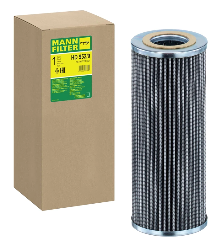 MANN-FILTER HD 952/9 Oil Filter Hydraulics filter - for Off-Highway Applications