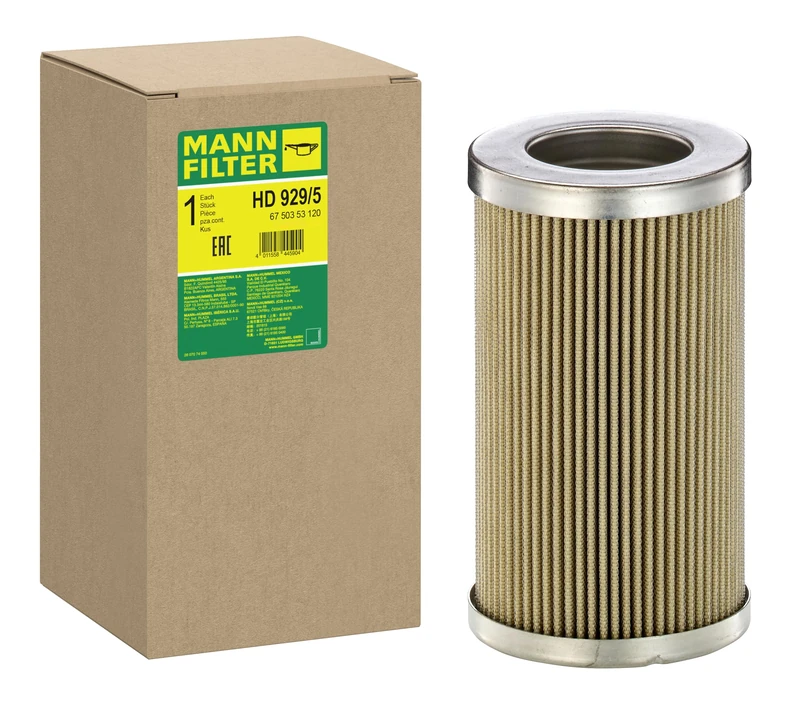 MANN-FILTER HD 929/5 Oil Filter Hydraulics filter - for Off-Highway Applications