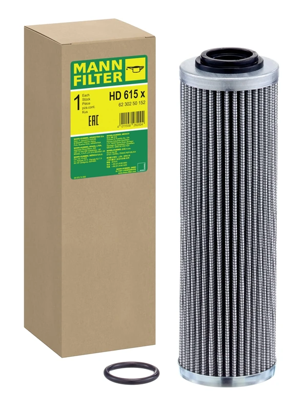 MANN-FILTER HD 615 x Oil Filter Hydraulics filter - for Off-Highway Applications
