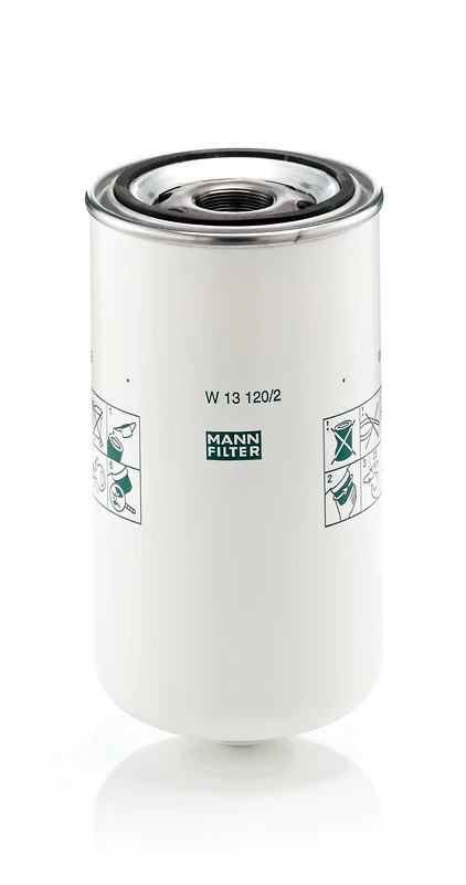 MANN-FILTER W 13 120/2 Oil Filter - for Trucks + Buses